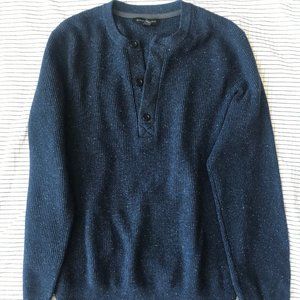 Banana Republic Wool Henley Sweater Size Medium